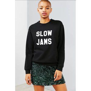 Urban Outfitters Sub Urban Riot Slow Jams Pullover Sweatshirt Sz Small